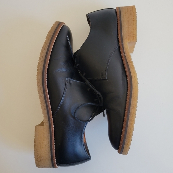 Everlane Womens The Brixton Lace-up Black Oxfords Black in 7.5 - Picture 8 of 12